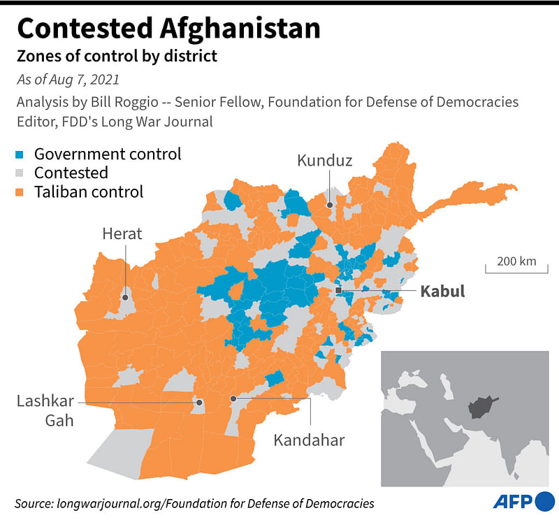 Prolonged Afghan Civil War Likely Former Us Envoy Prothom Alo