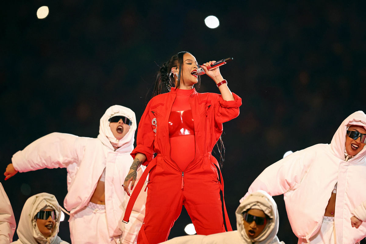 Rihanna may have been inspired by BTS for her Super Bowl halftime show