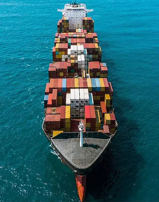 Pakistani cargo ship MV Yuan Jiang Fa Zhong arrived at the outer anchorage of Chattogram port from Karachi, Pakistan, carrying container goods on Saturday afternoon.