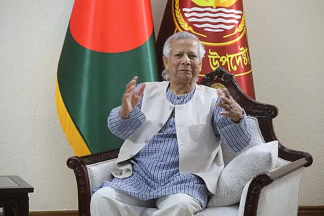 Chief advisor of the interim government Muhammad Yunus