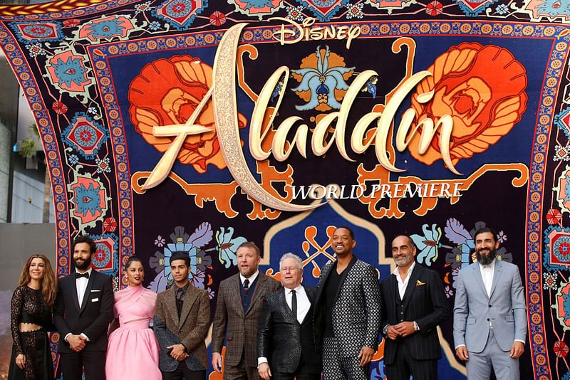 Aladdin movie cheap premiere tickets